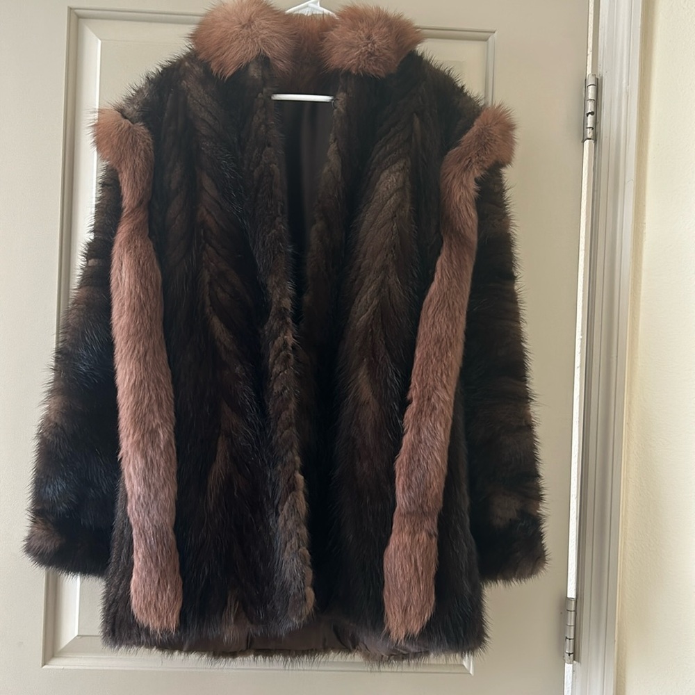 Mink coat